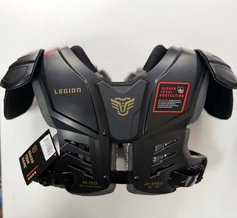 Legion M-150 All-Purpose Football Shoulder Pads JV Small 13"-14"